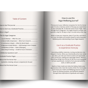 eBook: Fire Horse Ikigai Wellbeing Journal
